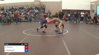 57 kg Round Of 64 - Carolina Moreno, Team Arizona vs Sofia Brynman-Metcalf, Team Wisconsin