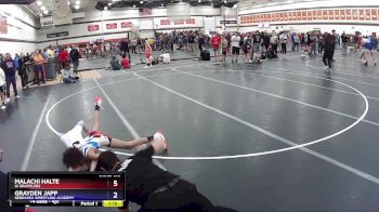 92 lbs Round 3 - Malachi Halte, GI Grapplers vs Grayden Japp, Nebraska Wrestling Academy