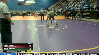 3 - 165 lbs Cons. Round 2 - Angel Rigney, Northside vs Chris Stone, Heritage HS (Lynchburg)