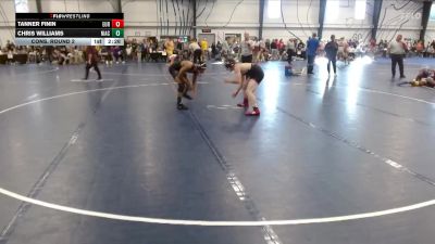 Silver 141 lbs Cons. Round 2 - Chris Williams, North Iowa Area Community College vs Tanner Finin, Eureka