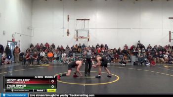 DIVISION 7 lbs Round 2 - Mccoy Mcilravy, Waverly-Shell Rock vs Tyler Zimmer, Nashua-Plainfield