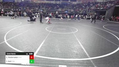 78 lbs Consolation - Coyt Rademaker, Petersburg vs Tanner Bolt, Trailhands