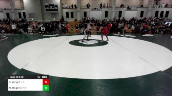 165 lbs Consi Of 8 #2 - Kionnaje Wright, New Bedford vs Nicholas Rogers, Mt. Hope