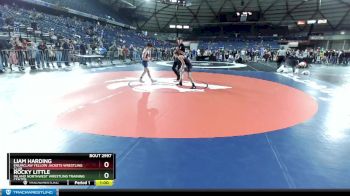 114 lbs 1st Place Match - Rocky Little, Inland Northwest Wrestling Training Center vs Liam Harding, Enumclaw Yellow Jackets Wrestling Club