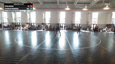 165 lbs Consi Of 16 #1 - Ryan Mann, Presbyterian vs Charlie Spinning, Ohio