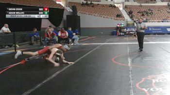 108-D4 Quarterfinal - Adam Belloc, Santa Cruz Valley Union High School vs Devin Zook, River Valley High School