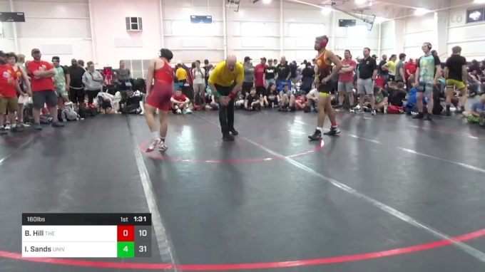 160 lbs Pools - Brayden Hill, The Asylum Red vs Isaac Sands, University ...