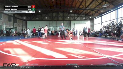 112 lbs Quarterfinal - Odin Daosaeng, Spartan Wrestling Fort Smith vs Rylan Jenkins, Fort Gibson Youth Wrestling