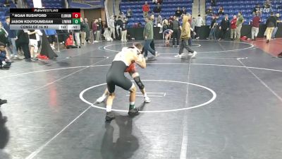 120 lbs Consi Of 16 #2 - Noah Rushford, East Longmeadow vs Jason Kouyoumdjian, Lynnfield/N.Reading