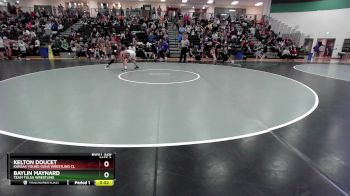 125 lbs Cons. Round 2 - Baylin Maynard, Team Tulsa Wrestling vs Kelton Doucet, Kansas Young Guns Wrestling Cl