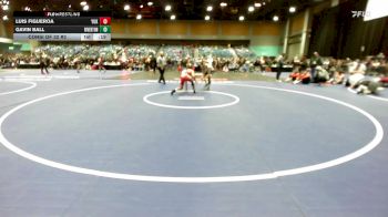 132 lbs Consi Of 32 #2 - Luis Figueroa, Yukon vs Gavin Ball, Riverton