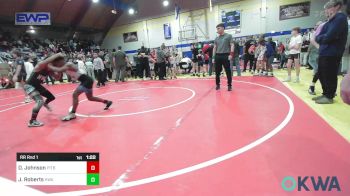 100 lbs Rr Rnd 1 - Drey Johnson, Pitbull Wrestling Academy vs Jonah Roberts, HURRICANE WRESTLING ACADEMY