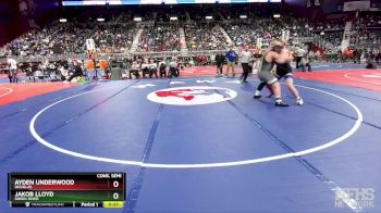 3A-215 lbs Cons. Semi - Jakob Lloyd, Green River vs Ayden Underwood, Douglas