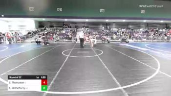 170 lbs Round Of 32 - Brayden Thompson, IL vs Aiden McCafferty, NC