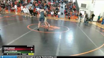 110 lbs Semifinal - Cole Wright, Cody Middle School vs Tejeo Scheeler, Rocky Mountain Middle School