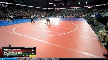 D1-138 lbs Champ. Round 1 - Connor O`Donnell, South Milwaukee vs Dylan Muehlenberg, Sun Prairie East/West