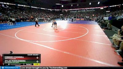 D1-138 lbs Champ. Round 1 - Connor O`Donnell, South Milwaukee vs Dylan Muehlenberg, Sun Prairie East/West