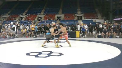 132 lbs Champ. Rd Of 128 - Elijah Montoya-Mora, New Mexico vs Kade Mustin, New York