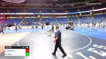 145 lbs Semifinal - Paul Ognissanti, NJ/NY vs Danny Wask, NJ/NY