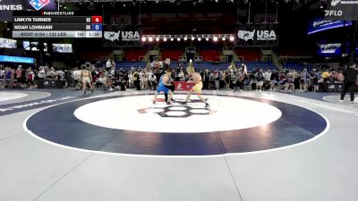 132 lbs Champ. Rd Of 128 - Linkyn Turner, KS vs Noah Lohmann, OK