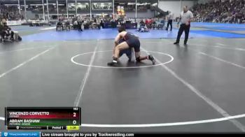 182 lbs Semifinal - Abram Bashaw, Potomac Senior vs Vincenzo Corvetto, Patriot