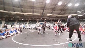 43 lbs Rr Rnd 2 - Declan Wilson, Raw Wrestling Club vs Hank Shattuck, Harrah Little League Wrestling