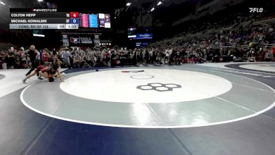 120 lbs Cons. Rd Of 128 - Colton Hepp, VA vs Michael Kowalski, UT