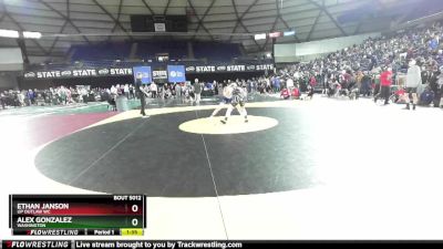 70 lbs Champ. Round 1 - Ethan Janson, UP Outlaw WC vs Alex Gonzalez, Washington