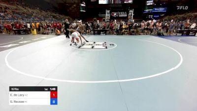 157 lbs Cons 64 #2 - Ethan De Lacy, AZ vs Grady Rousse, MI