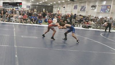 100 lbs Cons. Sub-rd Of 32 - Ryker Anderson, Sebolt Wrestling Academy vs Levi Lopez, Mile High Wrestling Club