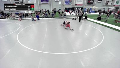 JR BOYS HARD LUCK - 157-162.2 Champ. Round 1 - Alex Williams, Champions Wrestling Club vs Gabe Hooste, Team Idaho Wrestling Club