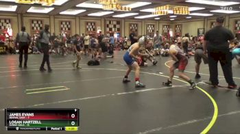 101 lbs Finals (8 Team) - James Evans, Revival Gray vs Logan Hartzell, SVRWC Gold