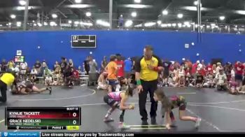 58 lbs Round 4 (6 Team) - Grace Nedelski, The Funky Singlets vs Kynlie Tackett, Steel Valley