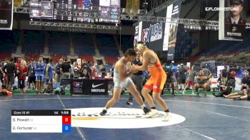 220 lbs Cons 16 #1 - Gary Powell, Ohio vs Dennis Fortuner, Virginia