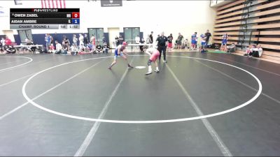 106 lbs Champ. Round 1 - Owen Zabel, MN vs Aidan Ambre, IL