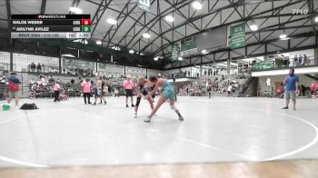 115-128 lbs 1st Place Match - Adilynn Avilez, Dwight Wrestling Club vs Khloe Weber, Contenders Wrestling Academy
