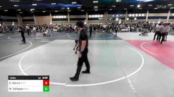 50 lbs Round Of 16 - Abigail Garcia, Scotsmen WC vs Marcos Gallegos, NM Gold