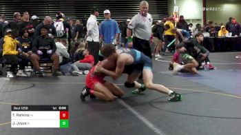 126 lbs 7th Place - Tahir Parkins, PA vs Jacob Joyce, RI