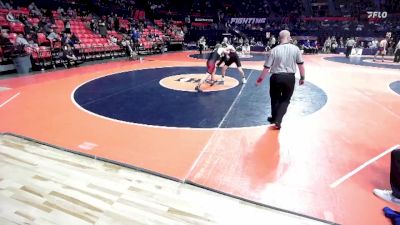 3A 190 lbs Cons. Round 1 - Casey Gipson, Fox Lake (Grant) vs Luke Boersma, Aurora (Marmion Academy)