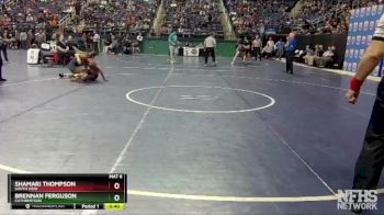 4A 120 lbs Cons. Round 1 - Brennan Ferguson, Cuthbertson vs Shamari Thompson, South View