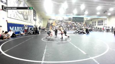 190 lbs Cons. Round 2 - Evan Lisch, Canyon vs Logan Ulmer, Santiago Corona