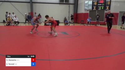 79 kg Consi Of 32 #1 - Sergio Desiante, Regional Training Center South vs Cade Tenold, Tar Heel Wrestling Club