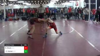 87 lbs Quarterfinal - Benny Staub, Hatboro Horsham vs Chase Homan, Northern Lebanon