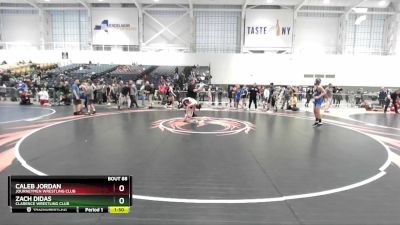 93 lbs Champ. Round 2 - Zach Didas, Clarence Wrestling Club vs Caleb Jordan, Journeymen Wrestling Club