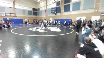 125lbs Champ. Round 2 - Lily Pedersen, Enumclaw (Girls) vs Moe Sims, Ida B. Wells (Girls)