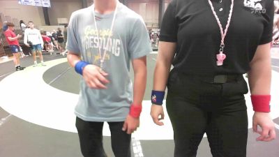 132 lbs Consolation - Beau Richardson, Georgia vs James Duke, Slate Wrestling Academy