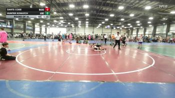 90 lbs Round Of 16 - Dante Cobb, Mat Assassins Black - MS vs Hunter Kowatch, All American Wrestling Club - MS