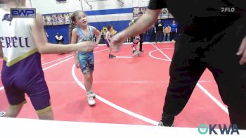 54-58 lbs Rr Rnd 5 - Remi Sperry, Mannford Pirate Youth Wrestling vs Nevalee Petty, Skiatook Youth Wrestling