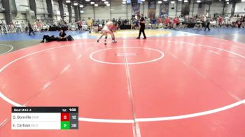 195 lbs Rr Rnd 1 - Quincy Bonville, Journeymen Wrestling Club vs Eric Carlson, Team Shutt Wrestling Prep