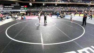 5A 150 lbs Cons. Round 1 - Kevin Nelson, Mission Sharyland vs Gavin Wood, Cedar Park